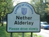 Nether Alderley Sign Nether Alderley Sign